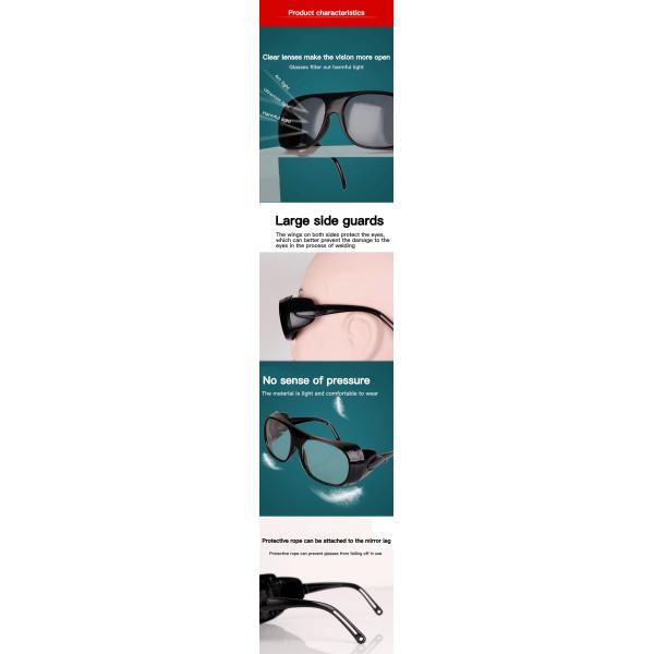 Industrial Arc Protection Anti Glare Anti Impact Work Goggles