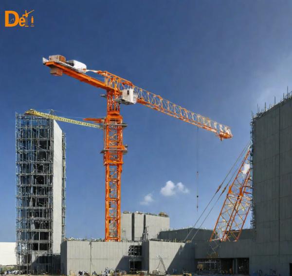 Used ZOOMLION Tower Crane W6013-6A Flat Top Secondhand Construction Machinery