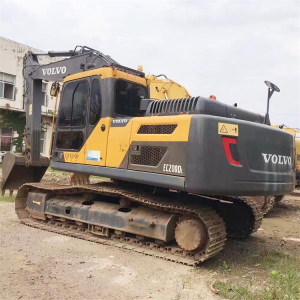 Corea original de segunda mano usado Volvo ec200d excavadora de 20 toneladas para la venta