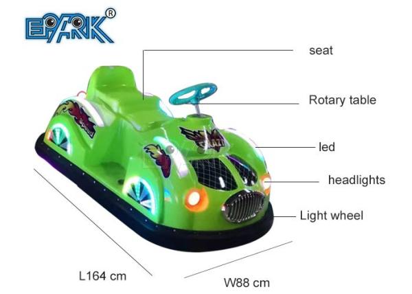 Da Bu Adult And Kids Bumper Car Amusement Equipment 12V 50W