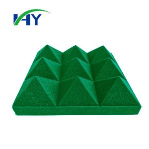 Acoustic Foam Custom Cut Sheets PET Fireproof Sound Absorption Wall Panels