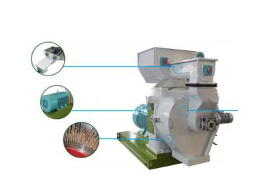 Small 1-1.5t/H 420 Wood Sawdust Pellet Machine In Making Biomass