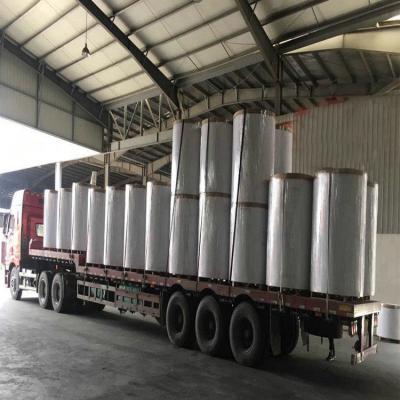 Fabricantes de cartón industrial de doble tramo con respaldo gris