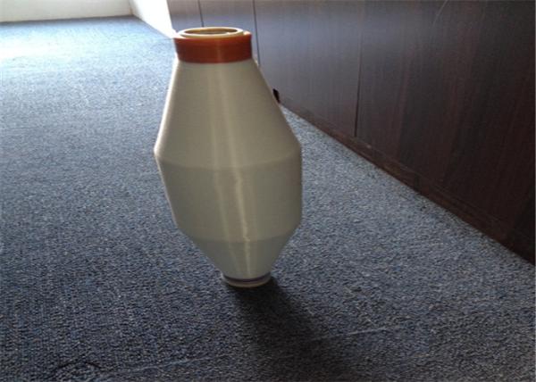 O poliéster maçante completo branco girou o fio 20D, fio do monofilamento do Hdpe da malha do sanduíche
