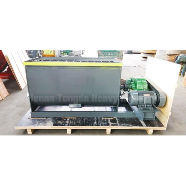 Organic Manure 11KW Horizontal Feed Mixer Animal Feed Mixing Machine