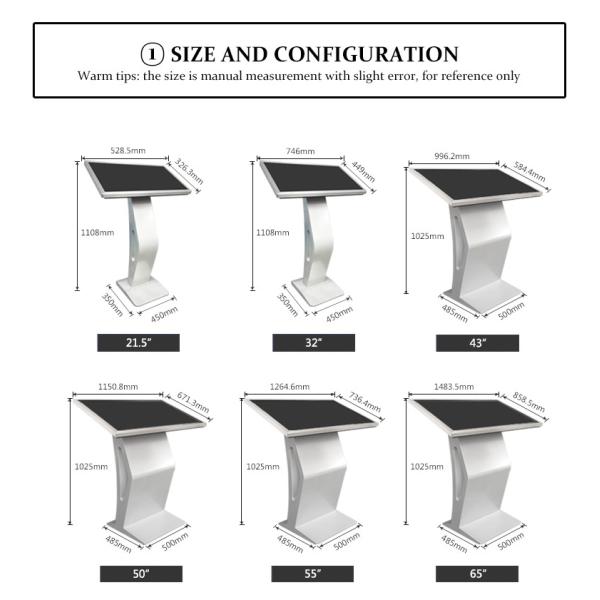 32 Inch Touch Inquiry Machine Smart Board Touch Screen Advertising Query Machine