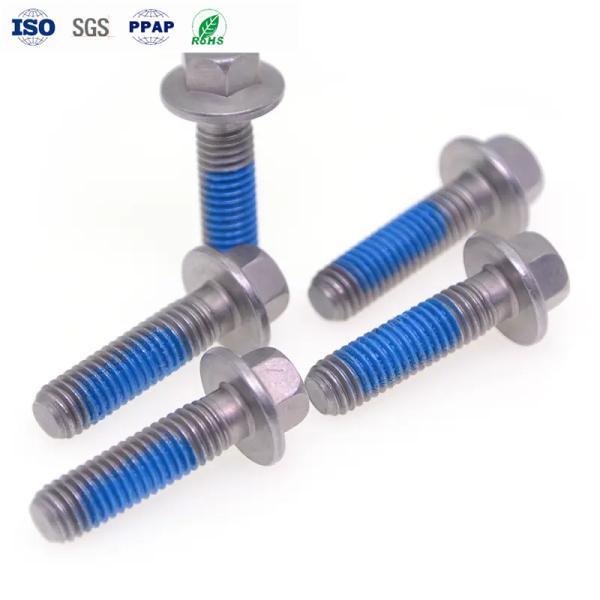 M8 Hex Flange Bolt SCM435 Сталь 8.8-12.9 Степень цинка Никельная отделка