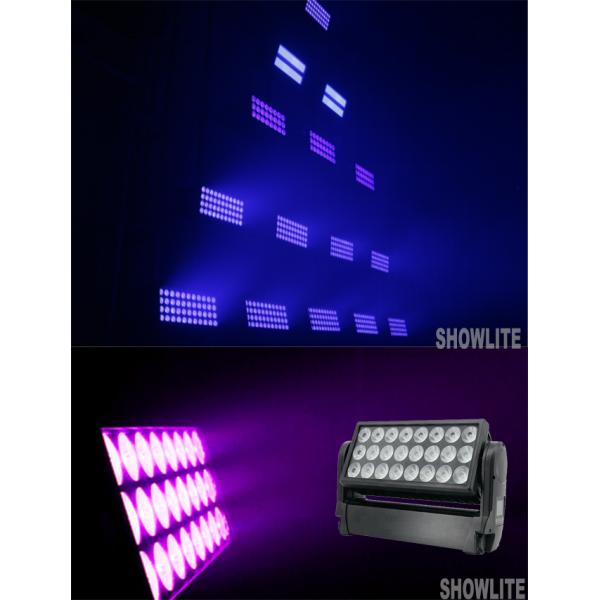 24PCS 15W 4 в светах приведенных 1 Rgb мытья стены на открытом воздухе двигая главных