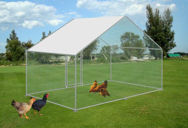 Easy Assembly 1mm Hot Galvanized Chicken Run Kennel