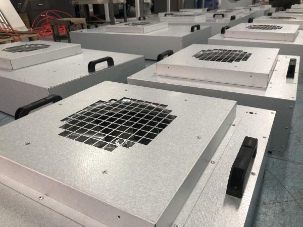 Metal FFU DOP Laminar Flow Cabinet High Airflow Capacity
