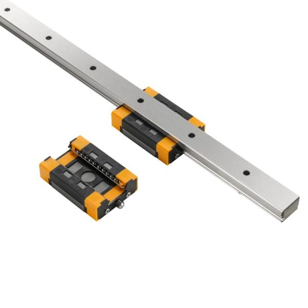 Low Asembly Stainless Steel Linear Guide , Linear Motion Guide Ways 12mm
