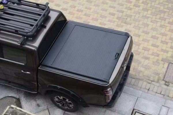 Power Coating 4x4 Hard Aluminum Pickup Back Cover Truck Bed Tonneau Cover for Toyota Hilux