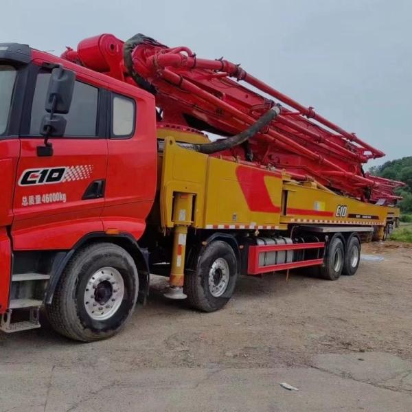 SYM5460THB 56m Bomba de concreto para máquinas de construção Usado Caminhão de bomba de concreto