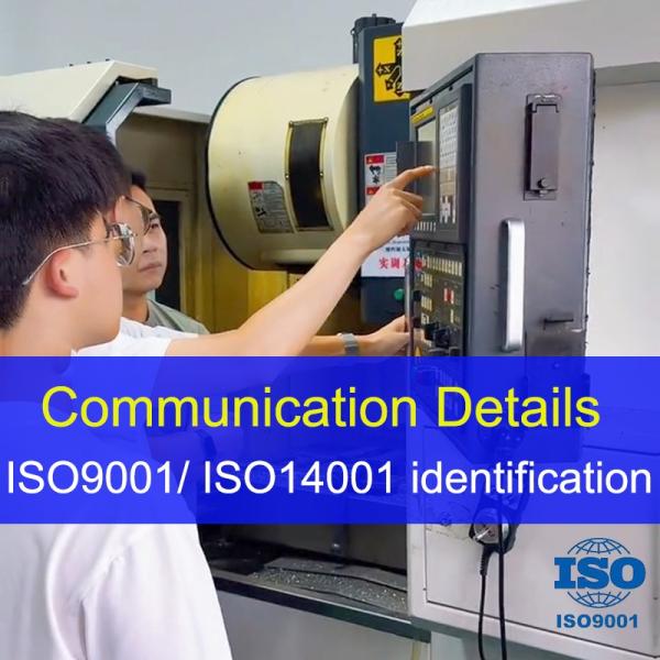 5 Axis CNC Brass Parts Precision Turned Milling Components Cylindrical Joints