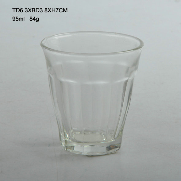 Stylish and Transparent Glass Storage Jar with Colored Plastic Cover 100% Food Safe