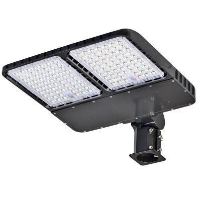 240w 320w LED Shoebox Lights Direct Arm Mount 3 Stage Dimming Function Optional
