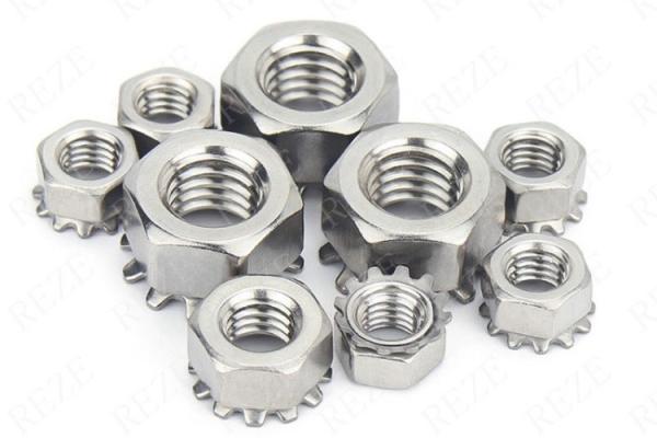 M12 M18  Stainless steel K Nut SS304 SS316 A2 A4-81 Kep nuts Customized Size Plain finish