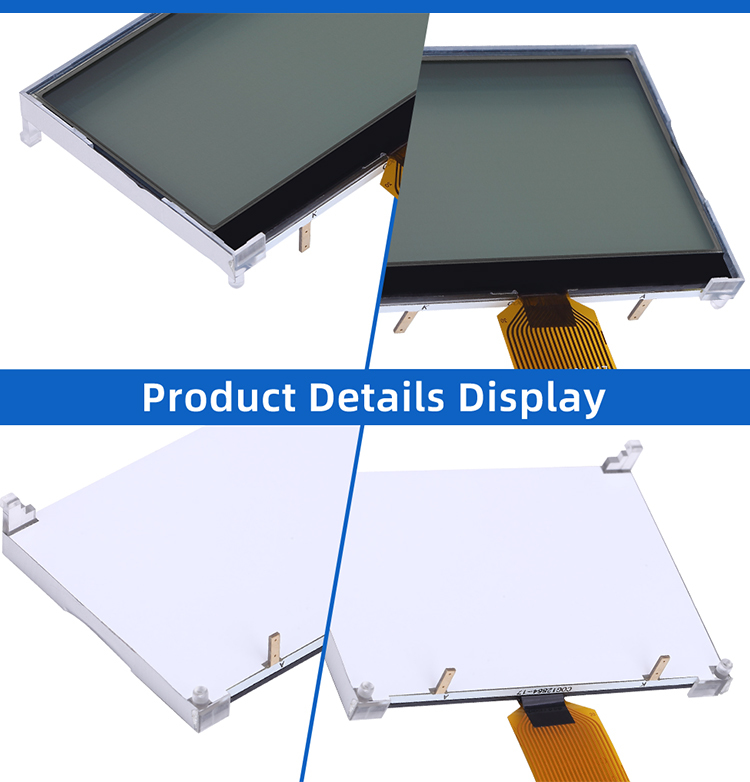 COG12864-17 Gray Film STN Material 65.5X38Mm 20 PIN I2C/SPI FFC Connection ST7567
