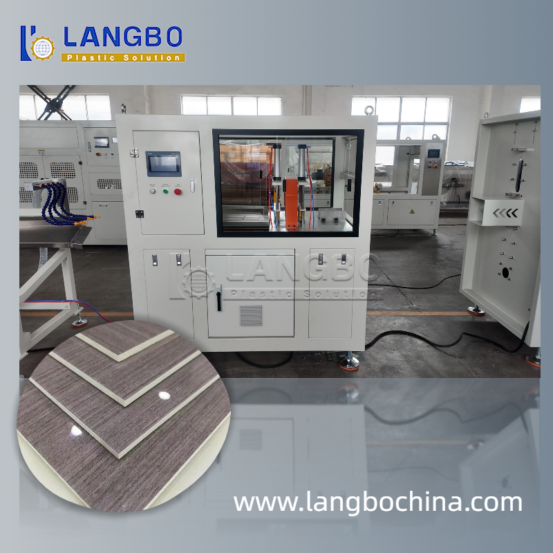 PVC Profile Production Line | Extruder  Calibration Cutting Unit