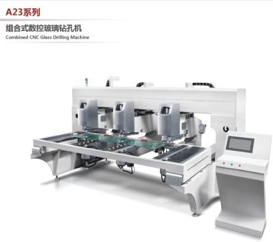 Automatically Horizontal Drilling Machine Glass Processing Machinery For Shower Door