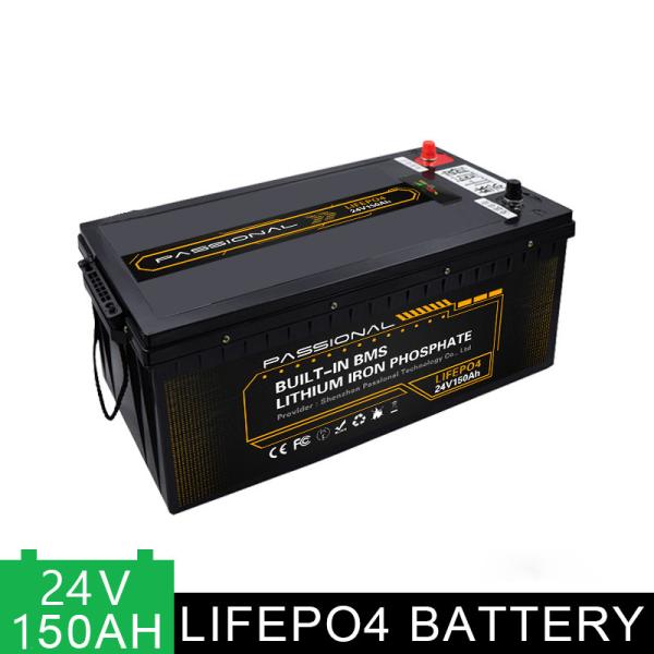 Lithium LFP Residential Storage Battery System 24V 150Ah With BMS