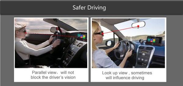 Car Camera Full HD 1080P Rearview Mirror Wifi 3G Car DVR with GPS Navigation 7 Android Dash Camera