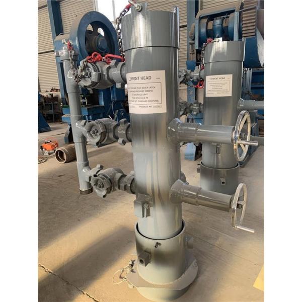 AISI 4145H Oilfield Cementing Tools Double Plug Top Drive Rotating Cement Head For Casing