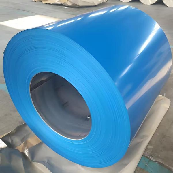 COLOR Steel PPGI 0.09-0.7 Thickness TDC51D Prepainted Galvanized Steel Sheets Color Coil With Strong Anti-corrosion Blue Color