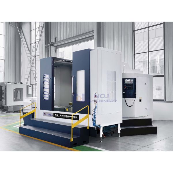 Strong Rigidity CNC Milling Machine HMC1000 Horizontal Machining with BT50 Spindle Taper 