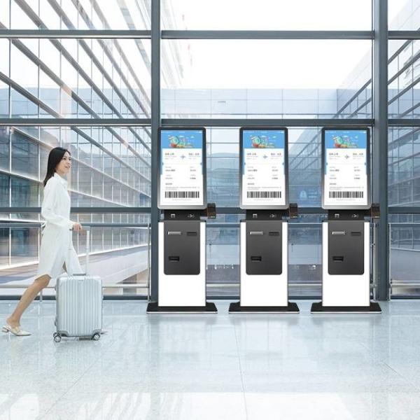 SDK Интегрированный киоск в гостиничном лобби с настраиваемым дизайном для выдачи карт для переработки