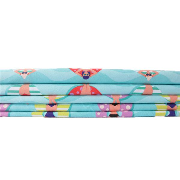 O recurso Microfiber de Sandfree imprimiu a toalha de praia com logotipo