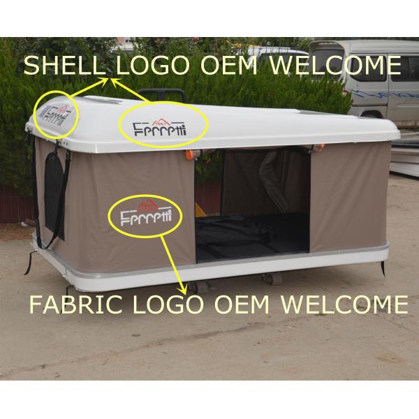 Lightweight One Bedroom Camping Car Rooftop Roof Tent with 45KG Maximum Load Capacity