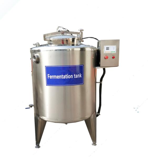 Electric Powered 250L Stainless Steel Wine Fermentation Storage Tank for Wine Production