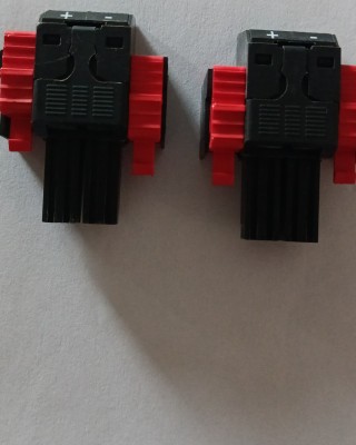 Chinese Mainland Producer Red Black Power Connector for OSN RTN OLT AC to DC Suitable