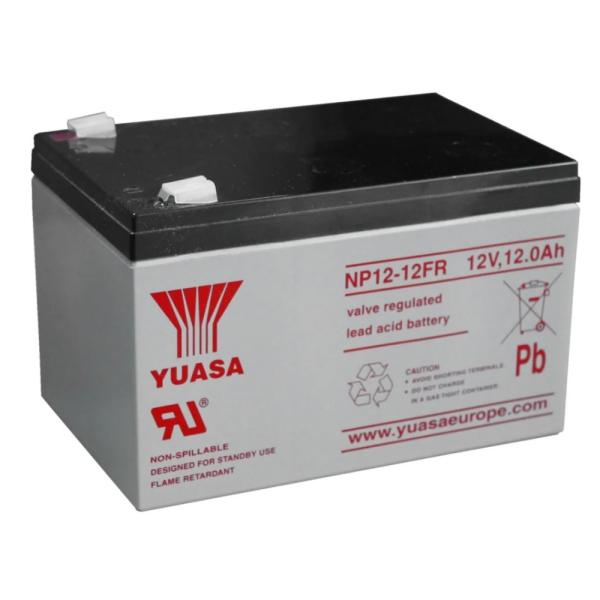 YUASA NP12-12FR Valve Regulated Lead Acid Battery 12V 18Ah UPS Storage Batteries Maintenance-free Flame Retardant