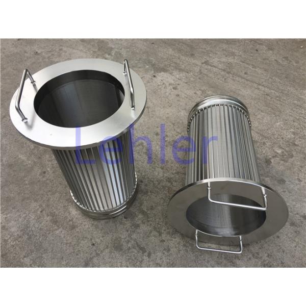 Lehler Wedge Wire Filter Elements High - Precision Slot Opening Dia 168mm