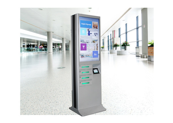 Белизна реклама публики зарядной станции мобильного телефона 43 дюймов всеобщая