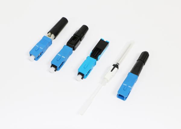 Conector rápido do Lc da fibra ótica do conjunto/conectores de cabo de fibra ótica