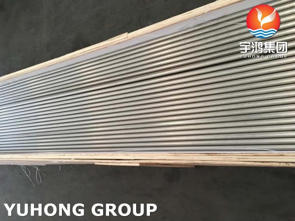 ODM ASME SB338 GR7 Titanium Finned Heat Exchanger Tube Bundle For Power Plant