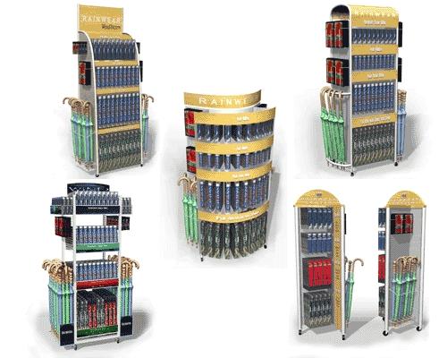 wire display rack