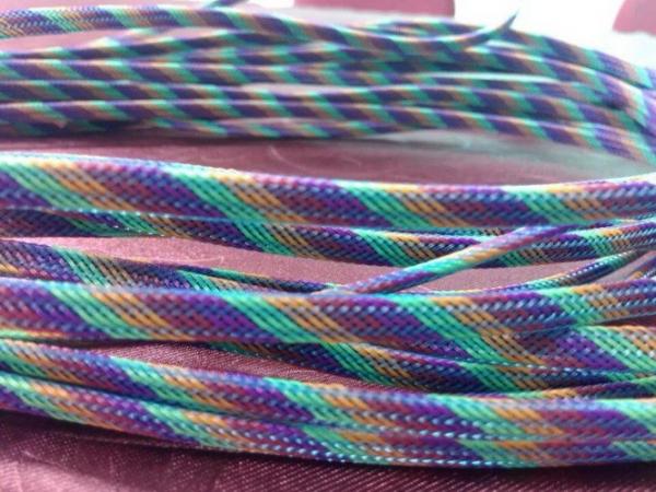 UL VW-1  PET Expandable Braided Sleeving For Cable Protection