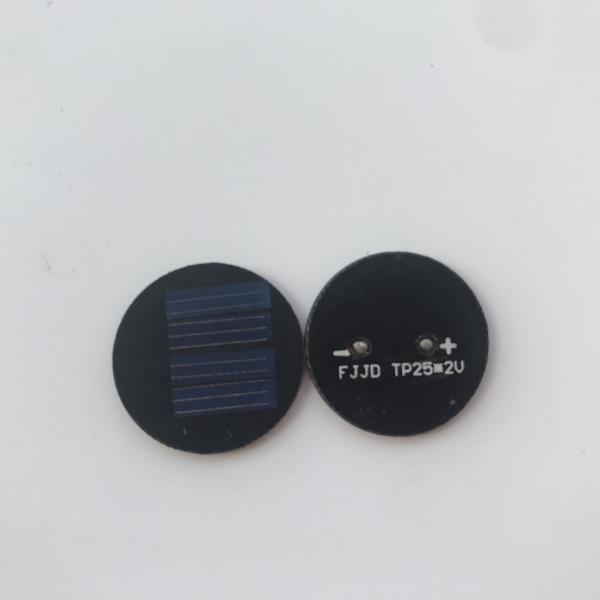 Small 25mm Round Solar  Panels Polysilicon Solar cell Solar system solar garden light high power