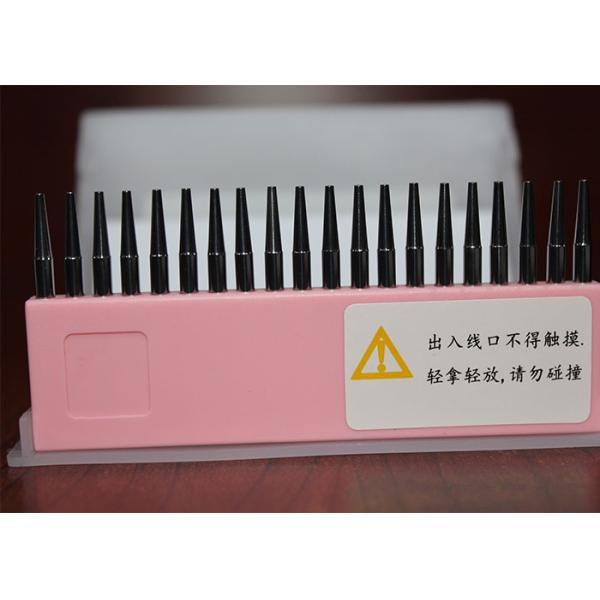 Abrasion Resistance Stainless Steel Nozzle / Wire Guide Tube , Hard alloy materials