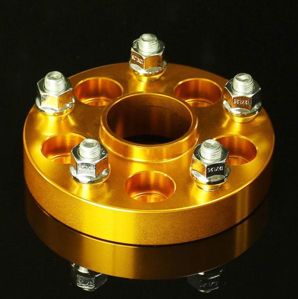 25mm Forged Aluminum Hub Centric Wheel Adapters for SUBARU Bolt Pattern 5x100 to 5x114.3