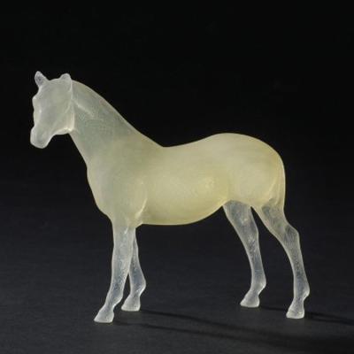 Sls Sla Stl Fine Detail Plastic 3d Printing Horse Model Transparent