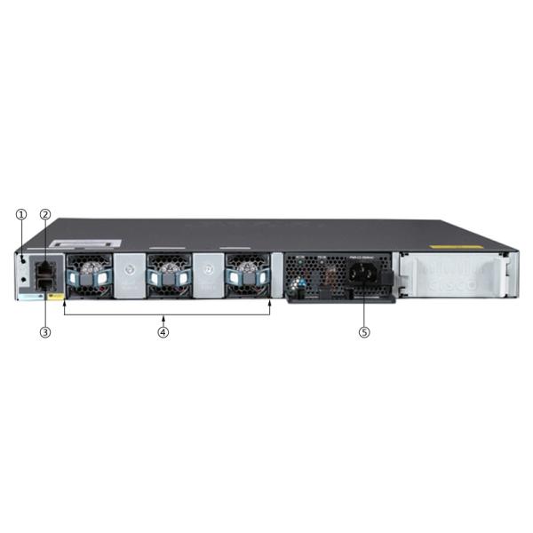 WS-C3650-24TS-S Cisco Catalyst 3650 Switch - Layer 3- 24 10/100/1000 Ethernet port, 4x1G Uplinks, IP Base IOS-Managed