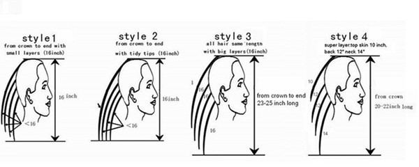 Small Layer #4 Jewish Wigs Brazilian Virgin Hair