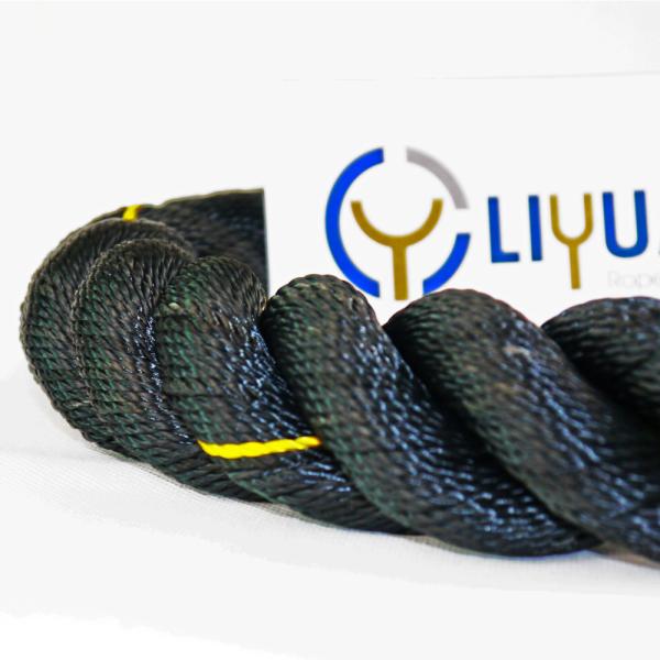 Corda de fixação de iates de poliéster de 30 mm Uhmwpe de fibra de alta durabilidade para embarcações aquáticas
