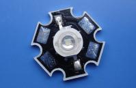 Epileds 45x45mil 160-180lm Green High Power Led 3 Watt 520-530nm