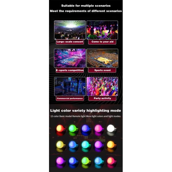 Настройка Dmx управляемый светодиодный флеш браслет для вечеринки